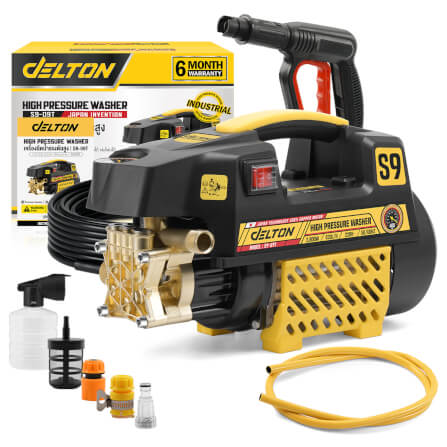 เครื่องฉีดน้ำแรงดันสูง DELTON รุ่น S9-09T 400 บาร์ 3800 วัตต์_7